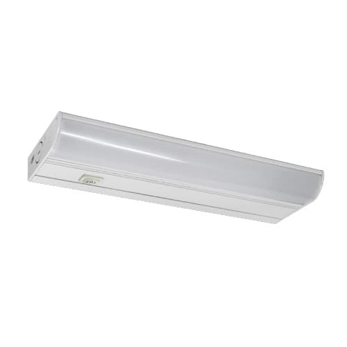 Royal Pacific 9-in 4W LED Undercabinet Light, 250 lm, 120V, 3000K, Brushed Aluminum