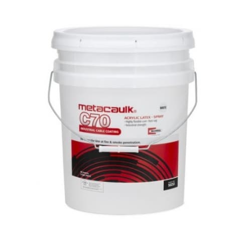 Rectorseal 5 Gal. Metacaulk Industrial Cable Coating, White