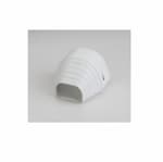 Rectorseal 4.5-in Fortress Lineset Cover End Fitting, White