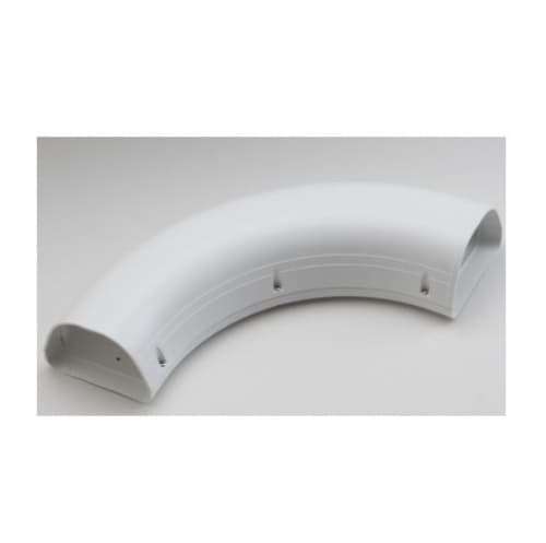 Rectorseal 4.5-in Fortress Lineset Cover Sweep Ell, 90 Degree, White