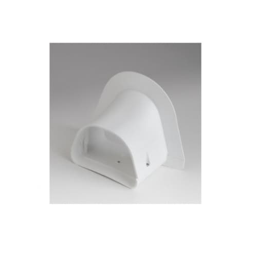 Rectorseal 4.5-in Fortress Lineset Cover Soffit Inlet, White