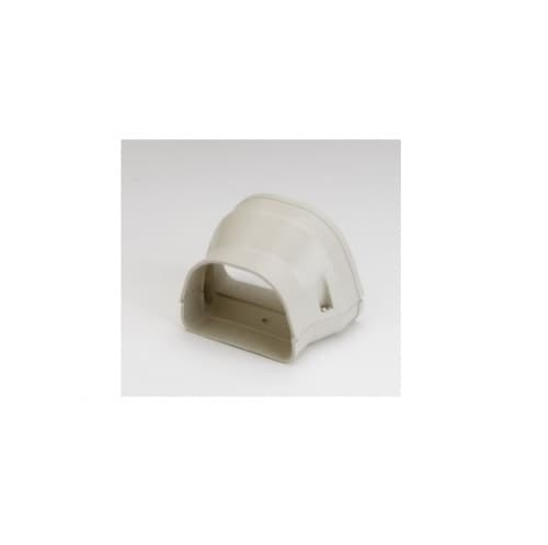 Rectorseal 4.5-in to 3.5-in Fortress Lineset Cover Reducer, Ivory