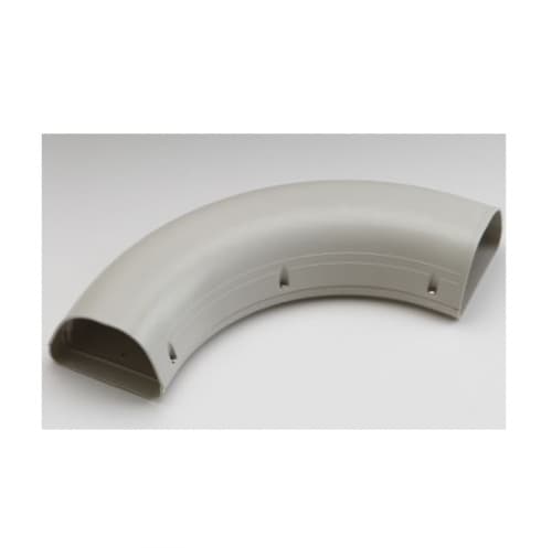 Rectorseal 4.5-in Fortress Lineset Cover Sweep Ell, 90 Degree, Ivory