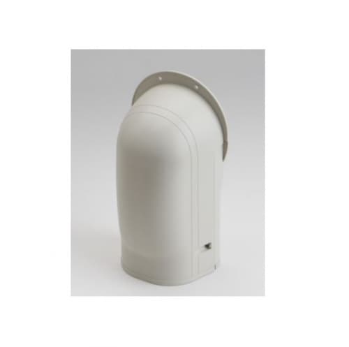 Rectorseal 4.5-in Fortress Lineset Cover Wall Inlet, Ivory