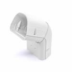 Rectorseal 4.5-in Fortress Lineset Cover Adjustable Vertical Ell, 45-90 Deg, WHT