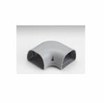 Rectorseal 3.5-in Fortress Lineset Cover Flat Ell, 90 Degree, Gray