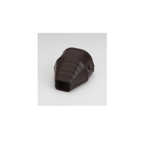 Rectorseal 3.5-in Fortress Lineset Cover End Fitting, Brown