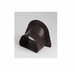 Rectorseal 4.5-in Fortress Lineset Cover Soffit Inlet, Brown