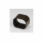 Rectorseal 2.75-in Slimduct Lineset Cover Coupler, Brown