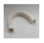 Rectorseal 3.75-in Slimduct Lineset Cover Flexible Ell, White