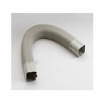 Rectorseal 3.75-in Slimduct Lineset Cover Flexible Ell, Ivory