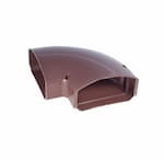 Rectorseal 4.5-in Cover Guard Lineset Cover Elbow, 90 Degree, Brown