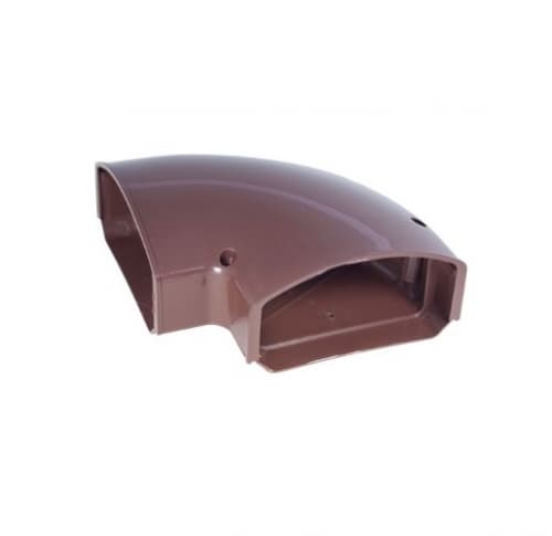 Rectorseal 4.5-in Cover Guard Lineset Cover Elbow, 90 Degree, Brown