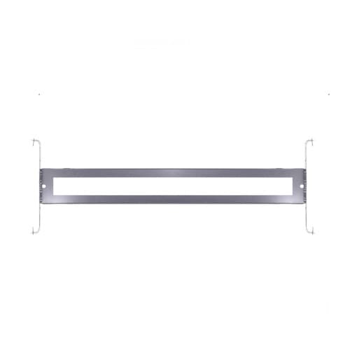 Satco 18-in Linear Rough-in Plate for 18-in LED Direct Wire Linear Downlight
