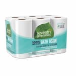 7th Generation Recycled Bathroom Tissue Rolls, 2-Ply, White
