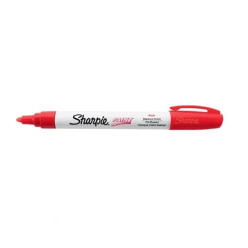 Sanford Oil-Based Paint Marker, Medium Tip, Red