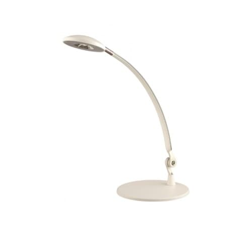 Satco 5W LED Desk Lamp, 300 lm, 4000K, White