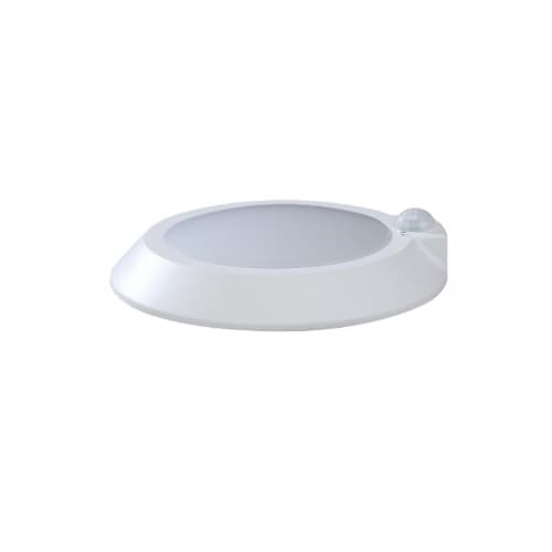 Nuvo 16.5W 7-in LED Disk Light w/ Occupancy Sensor, White, 3000K