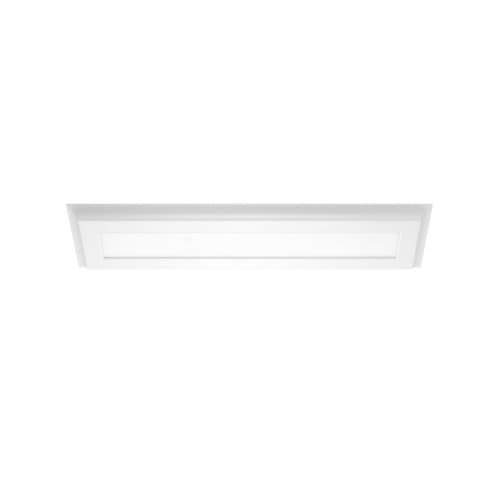 Nuvo 7x25 22W LED Surface Mount Ceiling Light, Dimmable, 1600 lm, 4000K, White