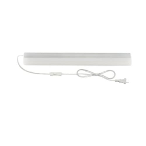 Nuvo 42-in 13.5W LED Under Cabinet Light Bar, 1050 lm, 120V, 3000K, White