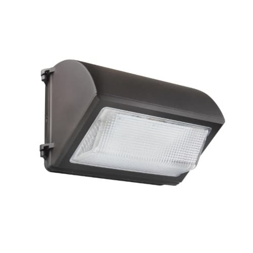 Nuvo 80W Semi Cut-Off LED Wall Pack, 10113 lm, 100V-277V, 5000K, Bronze