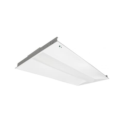 Nuvo 40W 2x4 LED Recessed Troffer w/ Backup, Dimmable, 5000 lm, 100V-277V, 5000K