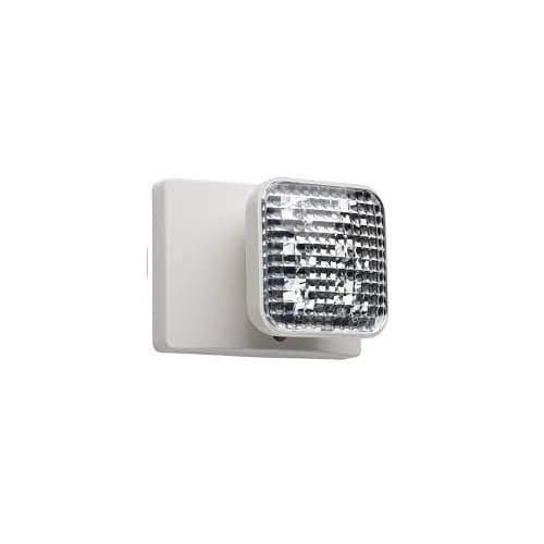 Satco 0.75W Single Head Remote Emergency Light, 3.6V, 60 lm, 6000K, White