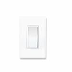 Satco 1800W Z-Wave In-Wall Light Switch, White