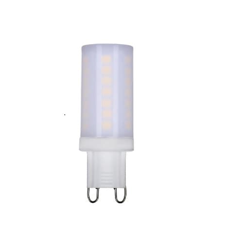 Satco 5W LED T4 Bulb, Non-Dimmable, G9, 500 lm, 120V, 4000K, Frosted