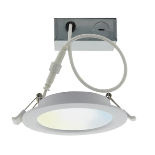 Satco 4-in 10W Smart LED Downlight, Retrofit, 120V, Direct Wire, Tunable White