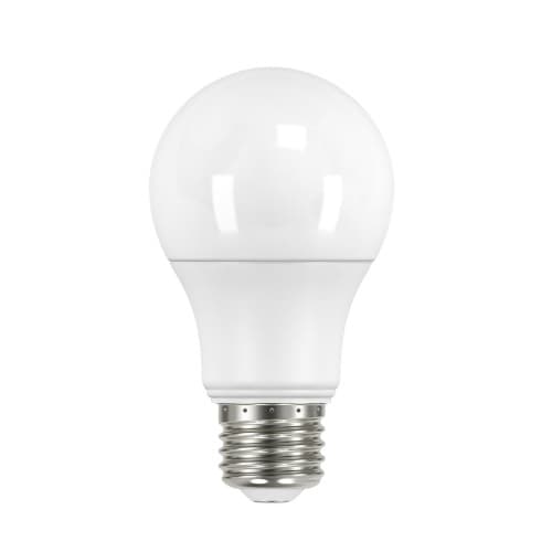 Satco 5W LED A19 Bulb, Dimmable, E26, 450 lm, 120V, 5000K, Frosted