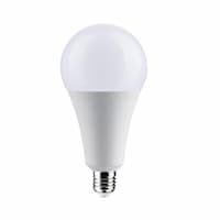 30W LED A25 Bulb, Non-Dimmable, E26, 3750 lm, 120V, 3000K, White