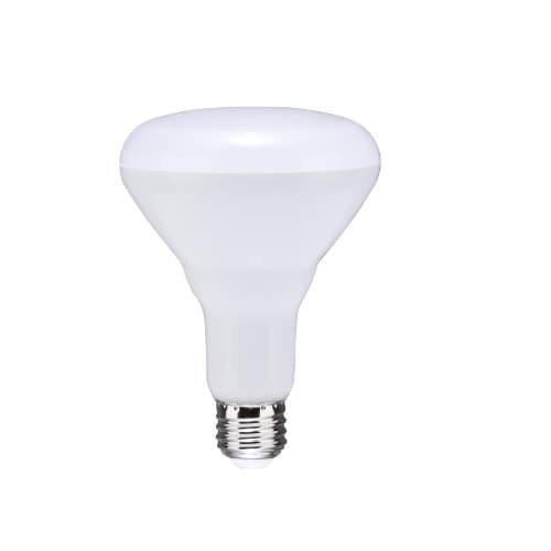 Satco 8.5W LED BR30 Bulb, Dimmable, E26, 700 lm, 120V, 5000K, Frosted