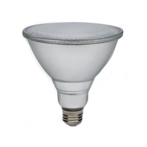 Satco 15W LED PAR38 Bulb, Medium Base, 1200lm, 90CRI, 120V-277V, 3000K, SL