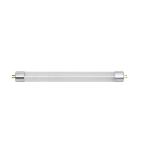 Satco 9-in 3W LED T5 Tube Light, Direct-Wire, Dual End, G5, 270 lm, 120V-277V, 4000K