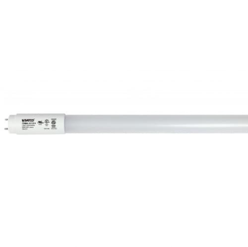 Satco 11.5W 4-ft Premium LED T8 Tube, Direct Line Voltage, Dual-Ended, 1800lm, 120V-277V, 5000K