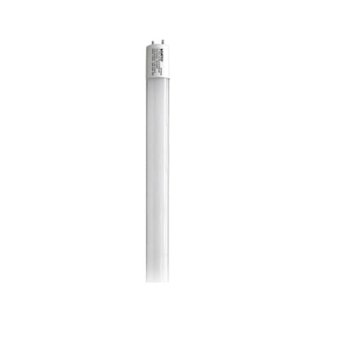 Satco 13.5W LED T8 Tube, Ballast Bypass, Single End, Dim, G13, 1800 lm, 4000K