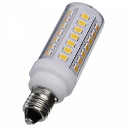 Satco 5W LED T6 Bulb, E11, 550 lm, 120V, 3000K, Clear