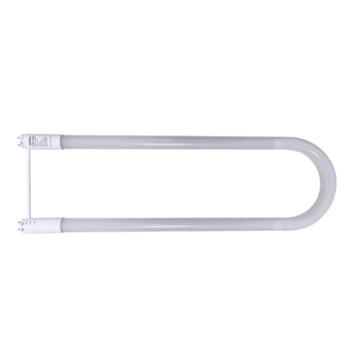 Satco 13W LED T8 U-Bend Tube, Type A/B, 6 LS, 120-277V, SelectableCCT, White