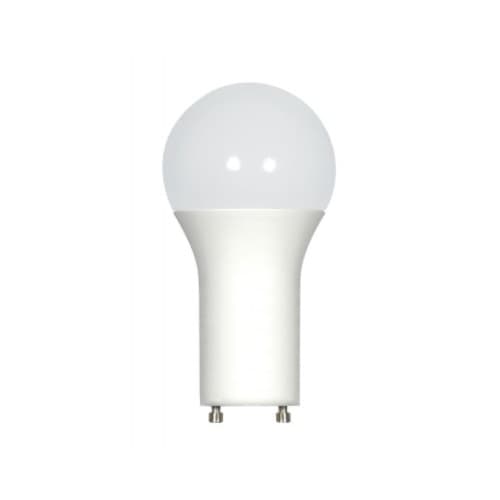 Satco 16.5W LED A19 Bulb, Dimmable, Bi Pin GU24, 1600 lm, 120V, 2700K, White