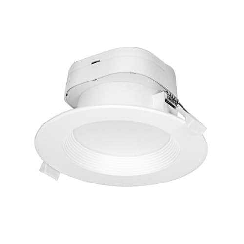 Satco 7W Round LED Downlight, Direct Wire, Dimmable, 3000K