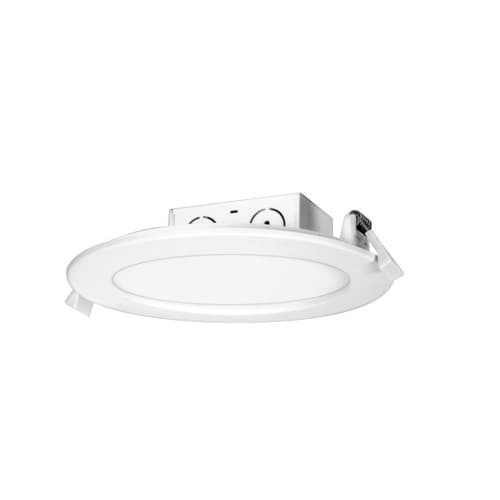 Satco 6-in 11.6W Direct-Wire LED Downlight, Edge-Lit, Dimmable, 800 lm, 120V, 5000K, White