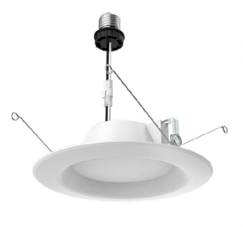 Satco 9.8W Dimmable LED Downlight Retrofit, 4000K, 650 Lumens