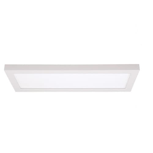 Satco Blink 24W Rectangle LED Flush Mount, 3000K, 950 Lumens