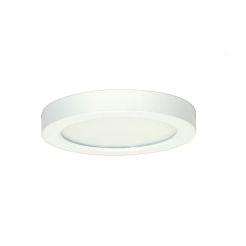 Satco 13.5W LED Flush Mount Fixture, 860 lm, 4000K, White