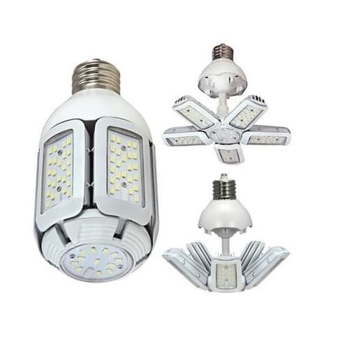 Satco 75W LED Corn Bulb, 400W MH Retrofit, E39, 9800 lm, 120V-277V, 5000K