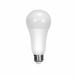 Satco 18W LED A21 Bulb, Dimmable, E26, 1600 lm, 120V, 5000K