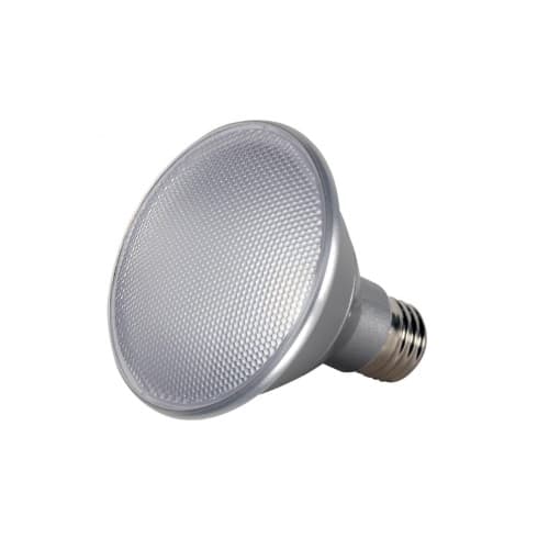 Satco 13W LED PAR30 Bulb, 45W Inc. Retrofit, Short Neck, Dim, E26, 820 lm, 4000K