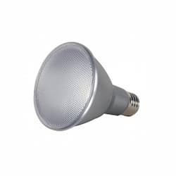 Satco 13W LED PAR30 Bulb, 45W Inc. Retrofit, Long Neck, Dim, E26, 820 lm, 4000K