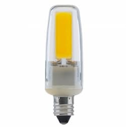 Satco 4W LED Lamp with E11 Base, 330 LM, 3000K